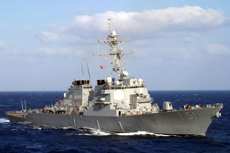 Guided Missile Destroyer USS Arleigh Burke (DDG 51)